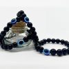Embrace Protection and Style with Our Handmade Evil Eye Nazar Bracelet - 100% Skin-Friendly, Adjustable Wristband for Women, Men and kids (Set of 4) - Image 5