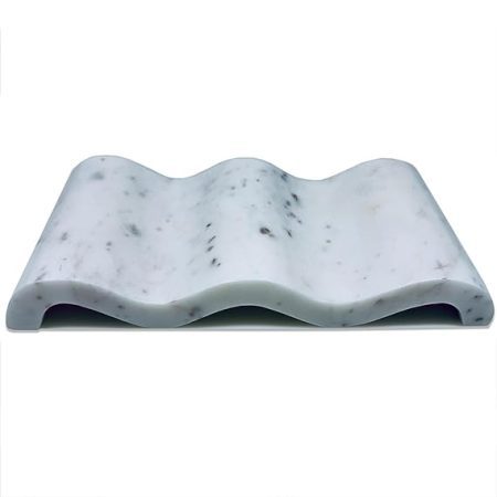 Handcrafted Marble Wine Rack - Tabletop Wine Stand Holder