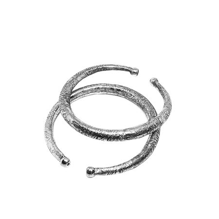 Oxidized Toe Kada/Anklet Kada/Leg Kada – Traditional Rajasthani Jewelry, Kada Payal