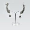 Multicolor Matsya Helix Earring for upper Ear Lobe, Brass with Oxidized Fish Motif Ear Cuffs & Cartilage Earrings for whole ear earrings Women and Girls - Image 4