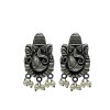 Oxidized Lord Ganesh Temple Drop Earrings | Ganpati Divine Charm | Multiple Designs for Women and Girls