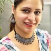Black Oxidised Slique Ethnic Boho Tribal Necklace Set with Ghungroo & Jhumka Fusion for women and girls - Image 4