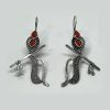 Oxidized Krishna Mor Pankh Earrings with Murli - Bansuri & Krisnha Bhakti inspired for women and girls - Image 5