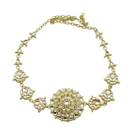 Taditional jwellery Matha Patti, kundan Sheeshphool, Elegant Shish Patti Women Hair Accessory
