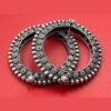 Single Piece of Silver Replica Rajwadi Sahiba Openable Bracelet & Kada, Oxidised Hand-Cuff Tribal Bangle, Traditional and Antique finish - Image 4