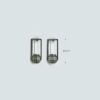 Smart Oxidized Brass Small Stud Earrings - Perfect for Office & College Wear Choice Of Variety of Designs - Image 4
