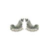 Smart Oxidized Brass Small Stud Earrings - Perfect for Office & College Wear Choice Of Variety of Designs