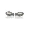 Smart Oxidized Brass Small Stud Earrings - Perfect for Office & College Wear Choice Of Variety of Designs