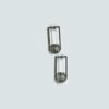 Smart Oxidized Brass Small Stud Earrings - Perfect for Office & College Wear Choice Of Variety of Designs - Image 3