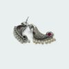 Smart Oxidized Brass Small Stud Earrings - Perfect for Office & College Wear Choice Of Variety of Designs - Image 2