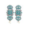 Oxidized Brass Dangler - A fusion design beautifully with both ethnic and western attire for Women’s n Girls