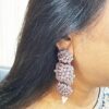 Oxidized Brass Dangler - A fusion design beautifully with both ethnic and western attire for Women’s n Girls - Image 4