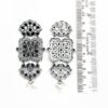 Oxidized Brass Dangler - A fusion design beautifully with both ethnic and western attire for Women’s n Girls - Image 4