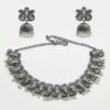 Antique Black Oxidised Flower Petal Necklace Set | Manga Malai Design antique Mango Haram design Jewelry - Image 3