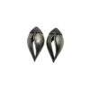 Smart Oxidized Brass Small Stud Earrings - Perfect for Office & College Wear Choice Of Variety of Designs