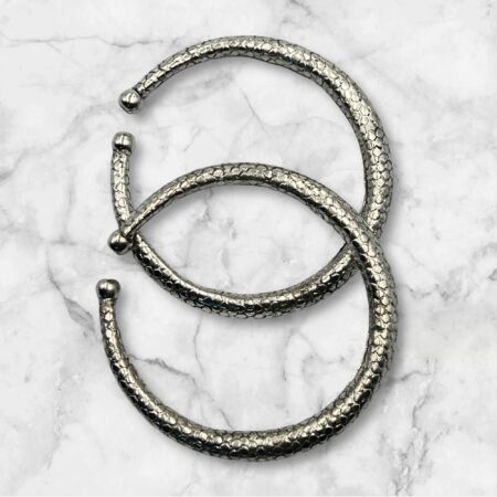 THE STYLE COURTYARD Oxidized Toe Kada/Anklet Kada/Leg Kada – Traditional Rajasthani Jewelry, Kada Payal