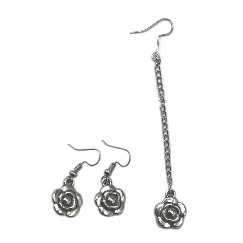 Oxidised & Gold Earrings with Maang Tikka Combo Set of Multiple Floral & Ethnic Designs