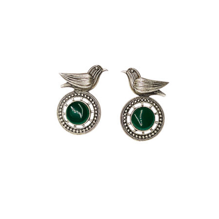 Oxidised Earrings – Traditional Antique Dangler Jewellery for Women